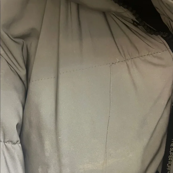 Aritzia Gray Reflective Super Puff Jacket - Picture 6 of 13